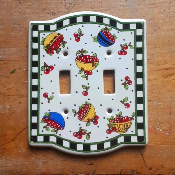 Double Ceramic light switch - Picture 1 of 2